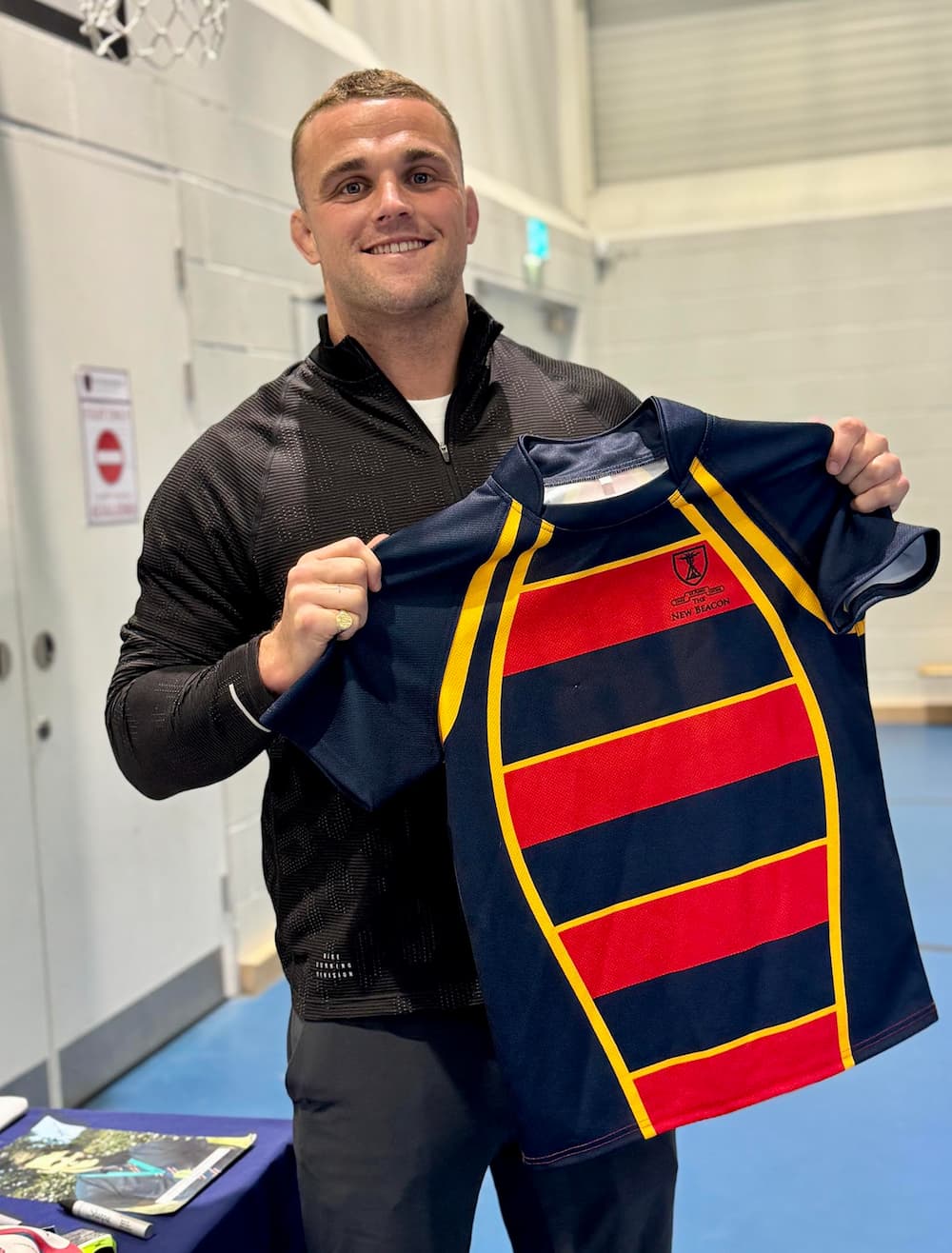 British & Irish Lions Star Ben Earl Returns to The New Beacon During the School’s 125th Anniversary Year